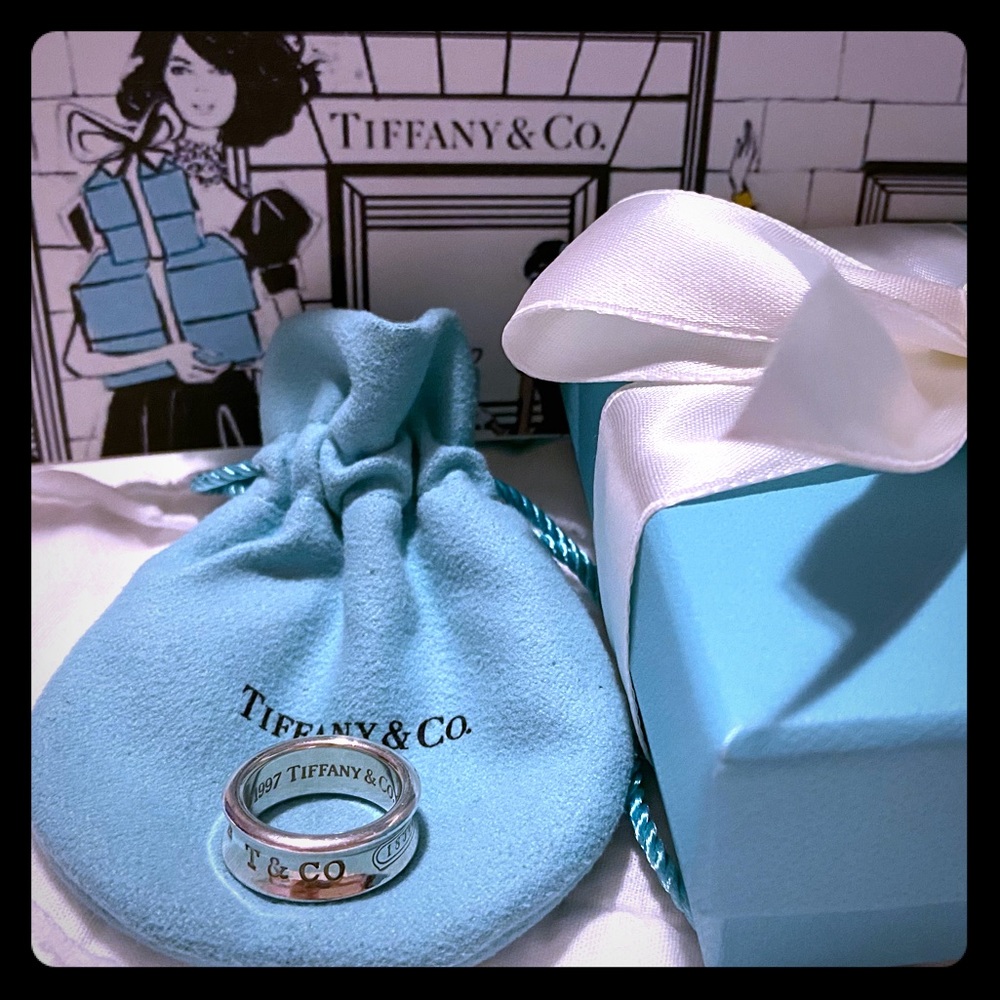 Tiffany & Co. 1837 sterling silver ring